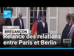 France : Brégançon accueille la relance des relations entre Paris et Berlin • FRANCE 24