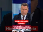 Czarnek do Tuska i Żurka: nie kombinujcie chłopcy, bo to na dobre Wam nie wyjdzie