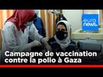 EN DIRECT - L'OMS à Gaza : campagne de vaccination contre la polio | euronews