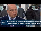 MIGRATION: Studie zu syrischen Tatverdächtigen – "Was kommt denn danach?!"