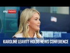White House Press Briefing with Karoline Leavitt as Trump's tariff deadline looms