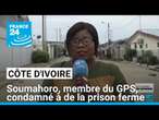 Côte d’Ivoire : Kando Soumahoro, membre du GPS, condamné à de la prison ferme • FRANCE 24