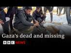 10,000 missing: the harrowing search for Gaza’s dead | BBC News