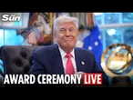 LIVE: President Trump participates in Architect of Peace Award Ceremony
