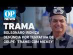 Bolsonaro ironiza denúncia por tentativa de golpe: 'Tramei com Mickey Mouse' l OP NEWS