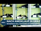 AMOKLAUF IN GRAZ: Österreich erschüttert – Regierung kündigt Gesetzesverschärfung an