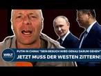 PUTIN IN CHINA: "Besuch des russischen Präsidenten wird genau darum gehen!" Nun zittert der Westen!