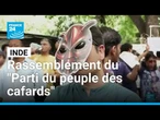 En Inde, le premier rassemblement du "Parti du peuple des cafards" • FRANCE 24