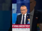 Marek Woch z informacją dla Doroty Wysockiej-Schnepf