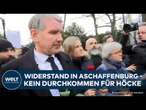 BJÖRN HÖCKE IN ASCHAFFENBURG: 