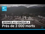 Venezuela : la crainte de perdre la dépouille de proches victimes des séismes • FRANCE 24