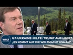 G7-GIPFEL: Unterstützung der Ukraine – „Es kommt alles auf die Weltmacht USA an“