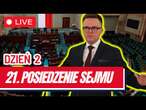 21. posiedzenie Sejmu RP - dzień drugi 7 listopada 2024 - Transmisja na ŻYWO z obrad Sejmu