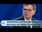 INDIEN: Außenminister in heikler Mission! Schwierige Aufgabe für Wadephul beim Putin-Partner