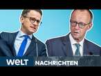 CDU-GRUNDSATZPROGRAMM: Kampfansage an Ampel-Regierung! Union plant Asyl-Systemwechsel | WELT Stream