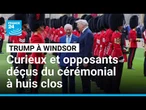 À Windsor, curieux et opposants déçus du cérémonial à huis clos pour la visite de Trump
