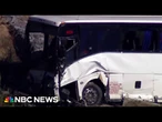 Two children among five killed in Virginia bus crash