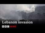 Israel and Hezbollah fight on the ground in Lebanon after Israeli invasion | BBC News