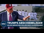 USA: Trump plant Mega-Abschiebelager in Guantánamo! 30.000 Migrantenplätze vorgesehen!