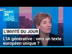 Anne Bouverot : "Le développement de l’IA doit être responsable et démocratique" • FRANCE 24