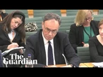 Bank of England's Bailey set to appear in front of treasury select committee – watch live