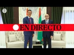 DIRECTO | Pedro Sánchez comparece junto con el presidente de Mauritania