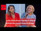 „Unverschämtheit“: Ein Behörden-Brief zeigt für Julia Klöckner, was sich ändern muss
