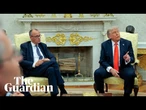 Donald Trump tells White House press conference he's disappointed with Elon Musk