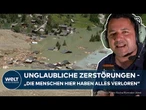 SCHWEIZ VON OBEN: WELT-Reporter fassungslos - Zeigt Zerstörungen von Blattern aus dem Hubschrauber