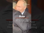 Moment Kim Jong-un’s lackeys destroy all traces of his DNA after Putin meeting #russia #putin