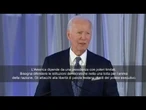 Joe Biden torna a parlare in pubblico dopo la radioterapia: Difendere l'anima della nazione