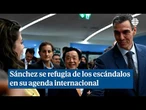 Sánchez se refugia de los escándalos en su agenda internacional con un baño de masas en la FAO
