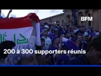 Mondial 2026: supporters français et irakiens font la fête ensemble à Philadelphie