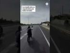 Seis detenidos tras organizar un grupo de motoristas una carrera ilegal en la A-7 #Motos #Carrera