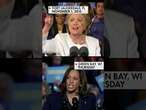 Is Kamala Harris starting to sound like Hillary Clinton? #shorts #kamalaharris