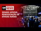 Senado aprova renegociação de dívidas rurais; projeto pode custar R$ 140 bilhões | HORA H