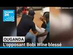 Ouganda : l'opposant Bobi Wine touché par un tir à la jambe • FRANCE 24