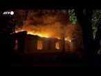Incendi terrificanti e vittime: le immagini degli attacchi russi su Odessa