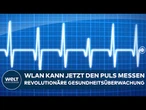 PULSMESSUNG PER WLAN: PulseFi erkennt Herzschlag ohne Armband oder Sensoren