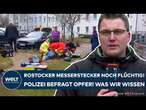 ROSTOCK: Viele Fragen nach versuchtem Femizid! Täter weiter flüchtig! Opfer wird von Polizei befragt