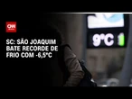 Temperaturas seguem baixas nesta quinta-feira | CNN PRIME TIME