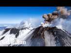 Drone footage captures breathtaking Mount Etna eruption