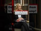 Does UK PM Andy Burnham trust US President Donald Trump? #DonaldTrump #AndyBurnham #BBCNews