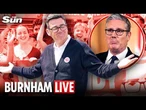 LIVE: Andy Burnham to be sworn in as member of parliament after Makerfield win & Starmer resignation