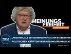 PATZELT: „Anschein, als sei Gegnerschaft zu den etablierten Kräften verfassungsfeindlich“