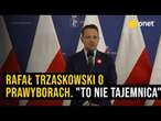 Konferencja prasowa prezydenta Warszawy Rafała Trzaskowskiego