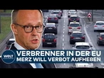 DEUTSCHLAND: Paukenschlag! Merz will Aus für das Verbrennerverbot der EU