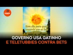 Governo usa gatinho e Teletubbies em vídeo contra bets
