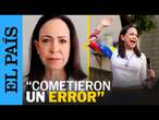 VENEZUELA | María Corina Machado da su versión tras ser detenida por el régimen de Maduro | EL PAÍS