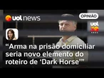Bolsonaro: Arma na domiciliar se junta à tornozeleira fundida no roteiro de Dark Horse, diz Bilenky